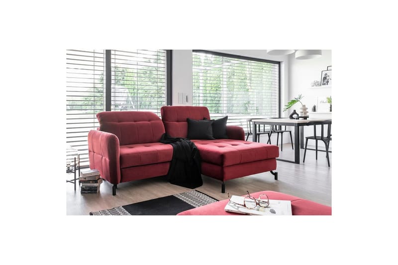 Hörnsoffa Eltap Lorelle 225x160x105 cm - Rivera 59, Höger - Möbler - Soffa - Bäddsoffa - Bäddsoffa divan