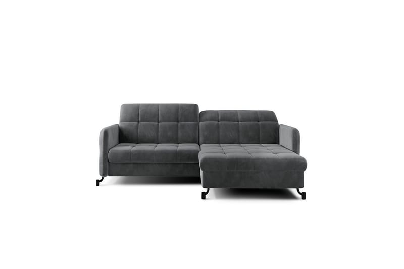 Hörnsoffa Eltap Lorelle 225x160x105 cm - Paros 06, Grå, Höger - Möbler - Soffa - Bäddsoffa - Bäddsoffa divan