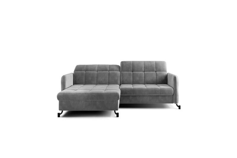 Hörnsoffa Eltap Lorelle 225x160x105 cm - Paros 05, Ljusgrå, Vänster - Möbler - Soffa - Bäddsoffa - Bäddsoffa divan