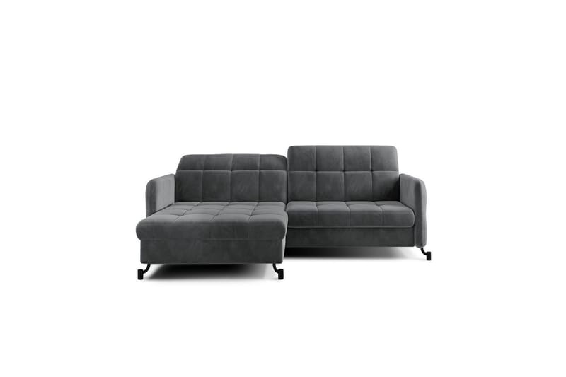 Hörnsoffa Eltap Lorelle 225x160x105 cm - Paros 06, Grå, Vänster - Möbler - Soffa - Bäddsoffa - Bäddsoffa divan