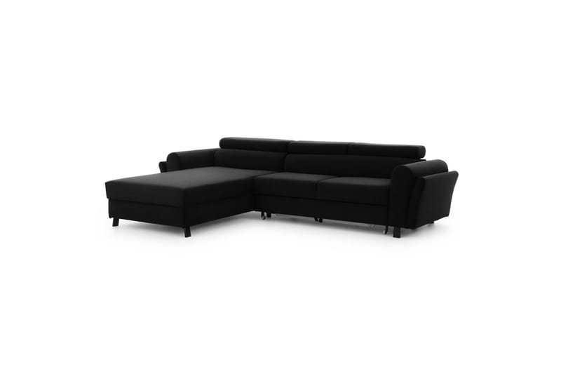 Hörnsoffa Eltap Mariall 288x200x92 cm - Inari 96, Mörkgrå, Vänster - Möbler - Soffa - Bäddsoffa - Bäddsoffa divan