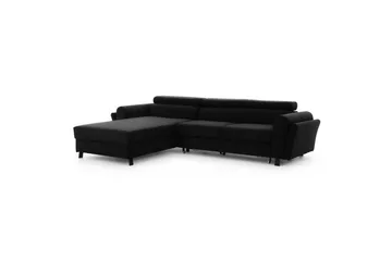 Hörnsoffa Eltap Mariall 288x200x92 cm - Inari 96, Mörkgrå, Vänster - Möbler - Soffa - Bäddsoffa - Bäddsoffa divan