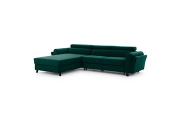 Hörnsoffa Eltap Mariall 288x200x92 cm - Monolith 37, Grön, Vänster - Möbler - Soffa - Bäddsoffa - Bäddsoffa divan