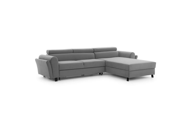 Hörnsoffa Eltap Mariall 288x200x92 cm - Monolith 84, Ljusgrå, Höger - Möbler - Soffa - Bäddsoffa - Bäddsoffa divan