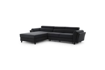 Hörnsoffa Eltap Mariall 288x200x92 cm - Monolith 97, Mörkgrå, Vänster - Möbler - Soffa - Bäddsoffa - Bäddsoffa divan