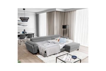 Hörnsoffa Eltap Mariall 288x200x92 cm - Paros 05, Ljusgrå, Höger - Möbler - Soffa - Bäddsoffa - Bäddsoffa divan