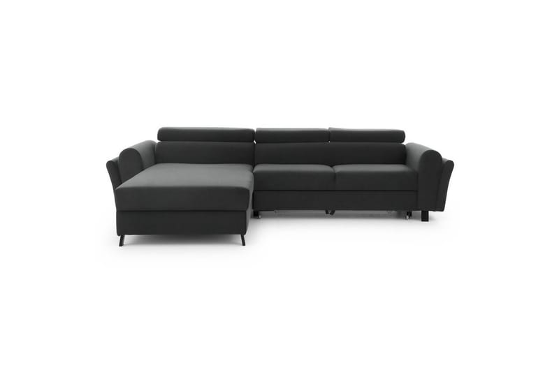Hörnsoffa Eltap Mariall 288x200x92 cm - Paros 06, Grå, Vänster - Möbler - Soffa - Bäddsoffa - Bäddsoffa divan