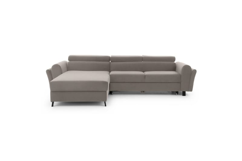 Hörnsoffa Eltap Mariall 288x200x92 cm - Paros 02, Beige, Vänster - Möbler - Soffa - Bäddsoffa - Bäddsoffa divan