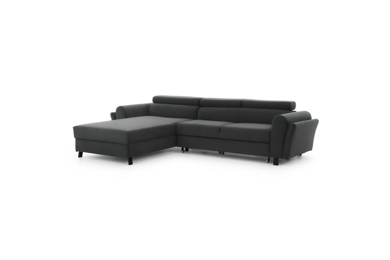 Hörnsoffa Eltap Mariall 288x200x92 cm - Paros 06, Grå, Vänster - Möbler - Soffa - Bäddsoffa - Bäddsoffa divan