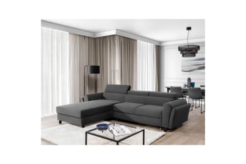 Hörnsoffa Eltap Mariall 288x200x92 cm - Paros 06, Grå, Vänster - Möbler - Soffa - Bäddsoffa - Bäddsoffa divan