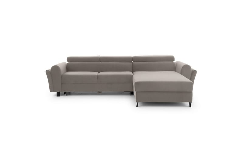 Hörnsoffa Eltap Mariall 288x200x92 cm - Paros 02, Beige, Höger - Möbler - Soffa - Bäddsoffa - Bäddsoffa divan
