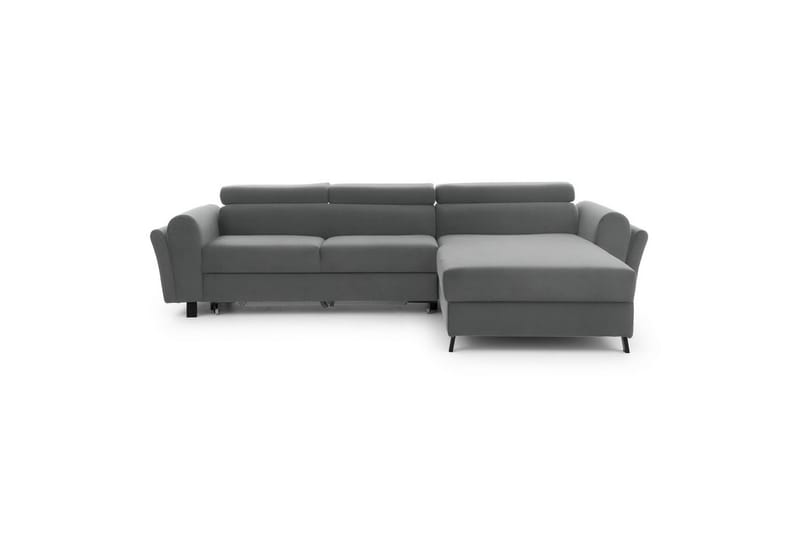 Hörnsoffa Eltap Mariall 288x200x92 cm - Paros 05, Ljusgrå, Höger - Möbler - Soffa - Bäddsoffa - Bäddsoffa divan