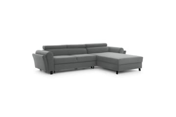 Hörnsoffa Eltap Mariall 288x200x92 cm - Paros 05, Ljusgrå, Höger - Möbler - Soffa - Bäddsoffa - Bäddsoffa divan