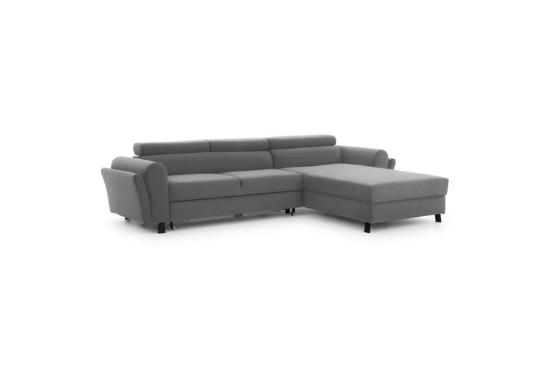 Hörnsoffa Eltap Mariall 288x200x92 cm - Paros 05, Ljusgrå, Höger - Möbler - Soffa - Bäddsoffa - Bäddsoffa divan