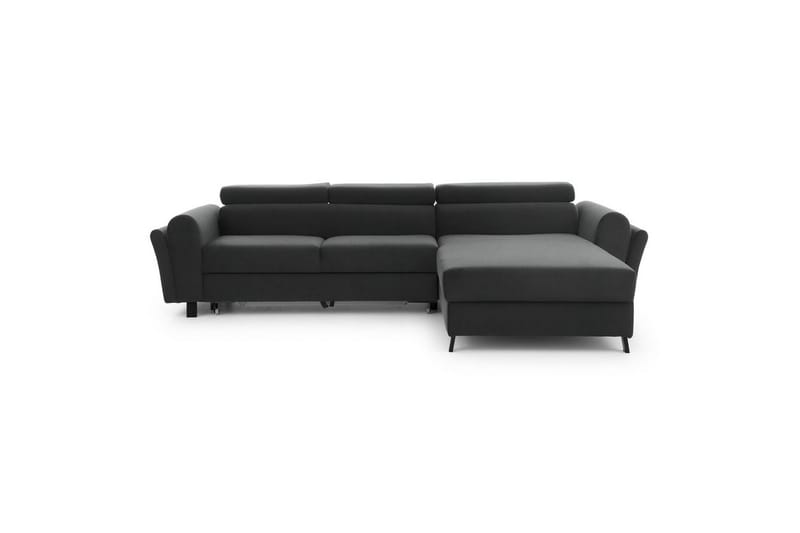 Hörnsoffa Eltap Mariall 288x200x92 cm - Paros 06, Grå, Höger - Möbler - Soffa - Bäddsoffa - Bäddsoffa divan