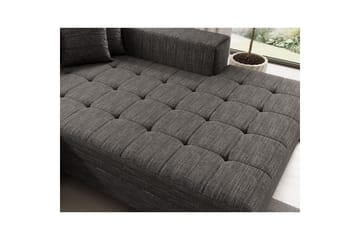 Hörnsoffa Eltap Solange 292x196x84 cm - Berlin 01, Grå, Höger - Möbler - Soffa - Bäddsoffa - Bäddsoffa divan