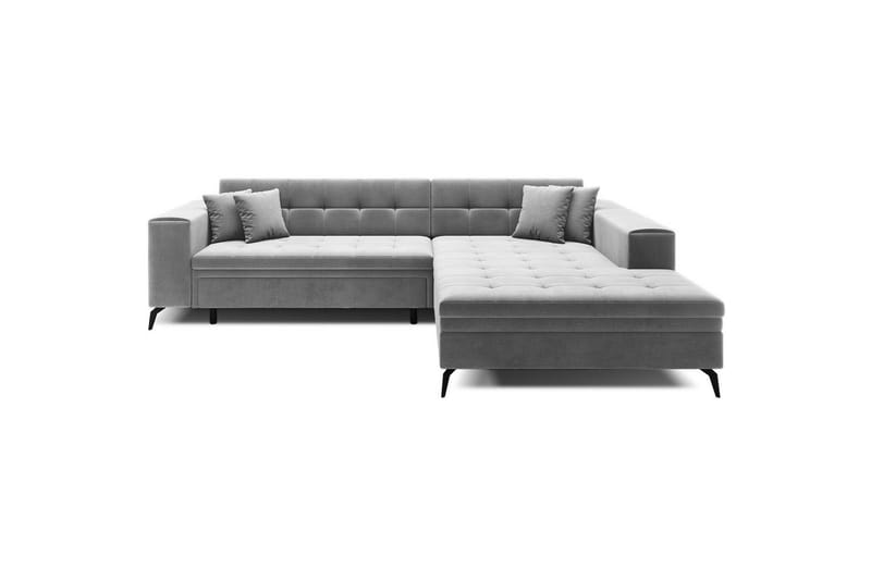Hörnsoffa Eltap Solange 292x196x84 cm, Monolith 84, Grå, Höger