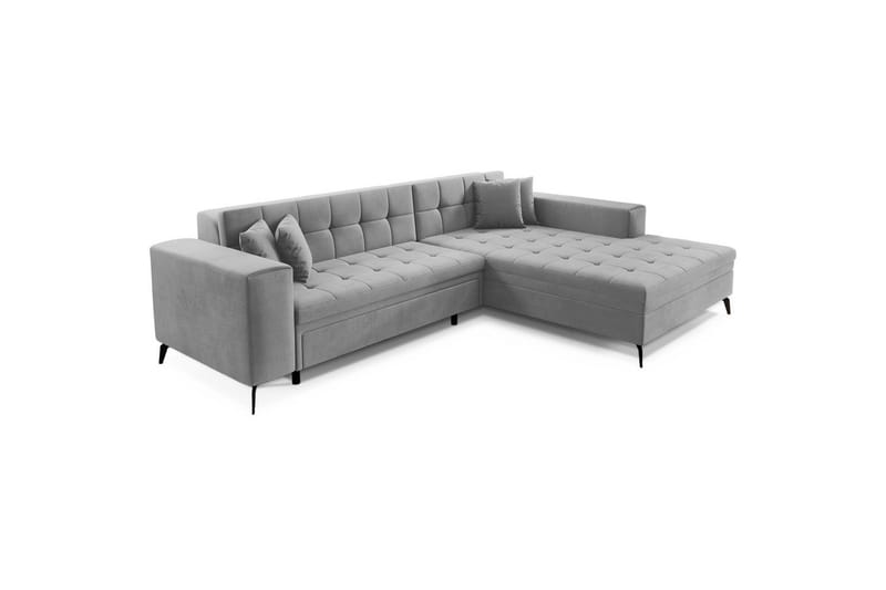 Hörnsoffa Eltap Solange 292x196x84 cm - Monolith 84, Grå, Höger - Möbler - Soffa - Bäddsoffa - Bäddsoffa divan