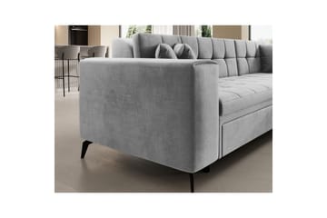Hörnsoffa Eltap Solange 292x196x84 cm - Monolith 84, Grå, Höger - Möbler - Soffa - Bäddsoffa - Bäddsoffa divan