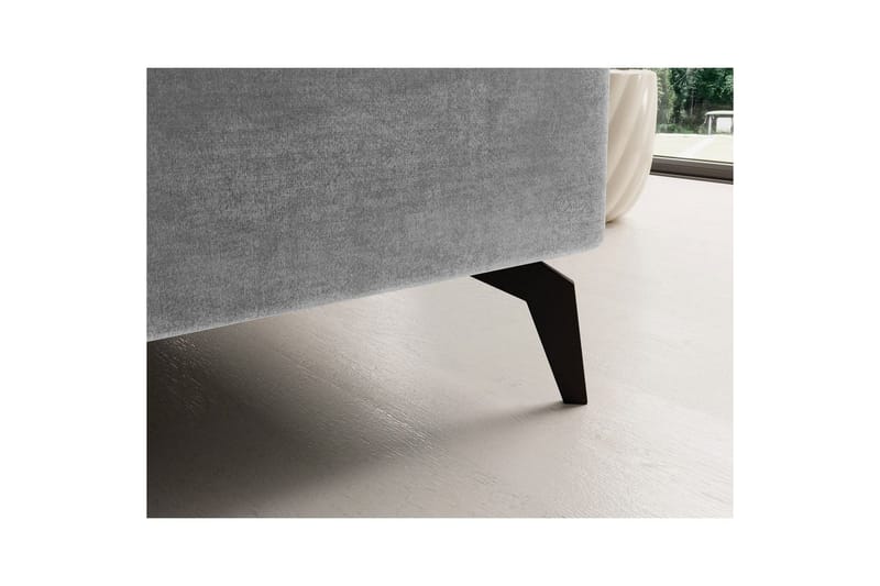 Hörnsoffa Eltap Solange 292x196x84 cm - Monolith 84, Grå, Vänster - Möbler - Soffa - Bäddsoffa - Bäddsoffa divan