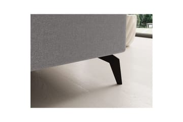 Hörnsoffa Eltap Solange 292x196x84 cm - Omega 02, Grå, Vänster - Möbler - Soffa - Bäddsoffa - Bäddsoffa divan
