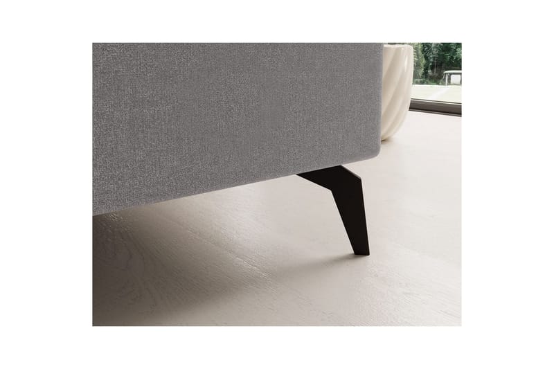 Hörnsoffa Eltap Solange 292x196x84 cm - Omega 02, Grå, Vänster - Möbler - Soffa - Bäddsoffa - Bäddsoffa divan