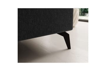 Hörnsoffa Eltap Solange 292x196x84 cm - Sawana 14, Svart, Vänster - Möbler - Soffa - Bäddsoffa - Bäddsoffa divan