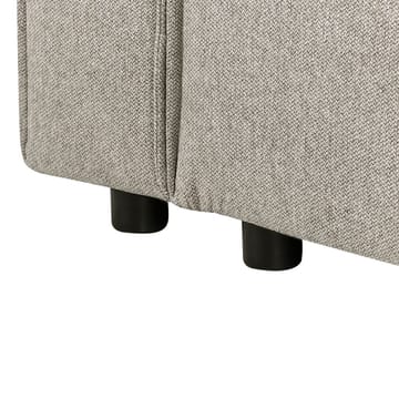 Hörnsoffa Romedal II - Beige, svart/Vänstervänd - Möbler - Soffa - Bäddsoffa - Hörnbäddsoffa