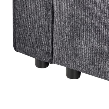 Hörnsoffa Romedal II - Grå, svart/Högervänd - Möbler - Soffa - B�äddsoffa - Hörnbäddsoffa