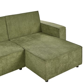 Hörnsoffa Romedal II - Grön, Svart/Vänstervänd - Möbler - Soffa - Bäddsoffa - Hörnbäddsoffa