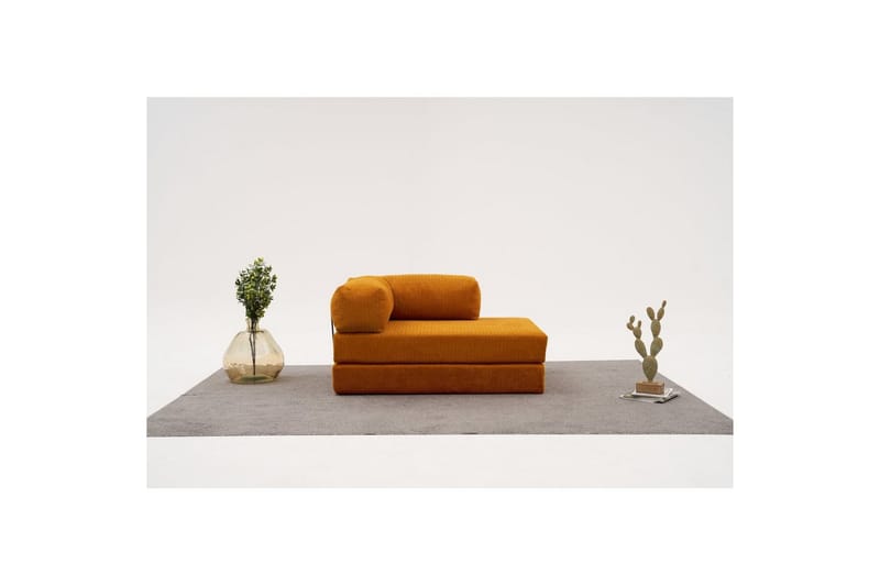 Hörnsoffa Selorbury Trippel Apelsin - Apelsin - Möbler - Soffa - Bäddsoffa - Hörnbäddsoffa