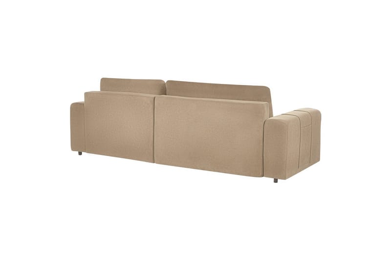 Hörnsoffa till vänster Vänstervänd Innvik - Brun, 213x156 cm - Möbler - Soffa - Bäddsoffa - Bäddsoffa divan