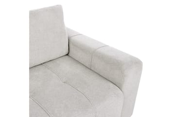 Hörnsoffa till vänster Vänstervänd Innvik - Grå, 213x156 cm - Möbler - Soffa - Bäddsoffa - Bäddsoffa divan