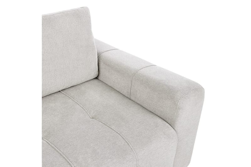 Hörnsoffa till vänster Vänstervänd Innvik - Grå, 213x156 cm - Möbler - Soffa - Bäddsoffa - Bäddsoffa divan