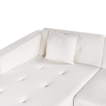 Hörnsoffa Vadso - Vit, ljust trä/Högervänd - Möbler - Soffa - Bäddsoffa - Hörnbäddsoffa