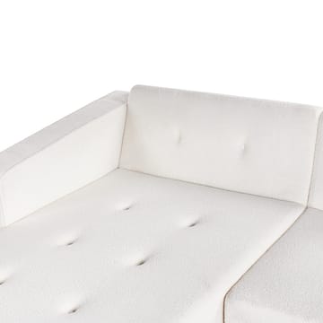 Hörnsoffa Vadso - Vit, ljust trä/Högervänd - Möbler - Soffa - Bäddsoffa - Hörnbäddsoffa