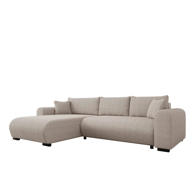 Handda 3-sits Bäddsoffa med divan och förvaring