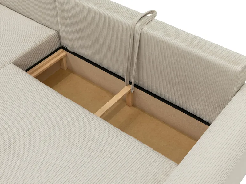 Handda 3-sits Bäddsoffa med divan och förvaring - Möbler - Soffa - Bäddsoffa - Hörnbäddsoffa