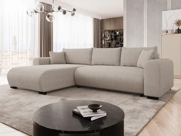 Handda 3-sits Bäddsoffa med divan och förvaring - Möbler - Soffa - Bäddsoffa - Hörnbäddsoffa