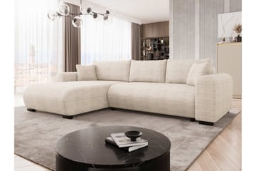 Handda Bäddsoffa m. Divan 3-sits - Beige - Möbler - Soffa - Bäddsoffa - Bäddsoffa divan