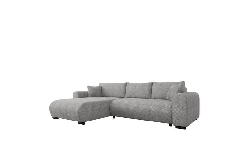 Handda Bäddsoffa med Divan 3-sits i Bouclé, Grå