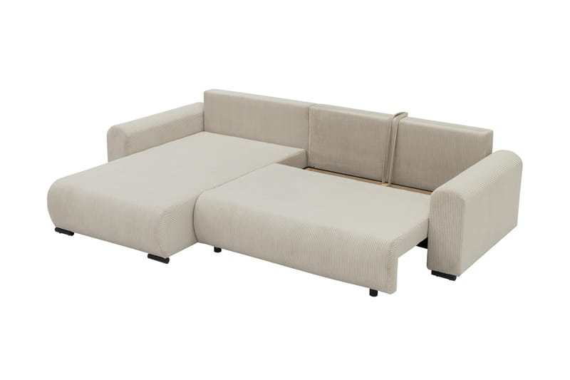 Handda Bäddsoffa med Divan 3-sits i Manchester - Rosa - Möbler - Soffa - Bäddsoffa - Bäddsoffa divan