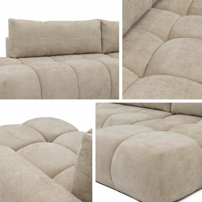 Handu 4-sits Divansoffa Höger - Möbler - Soffa - Bäddsoffa - Hörnbäddsoffa