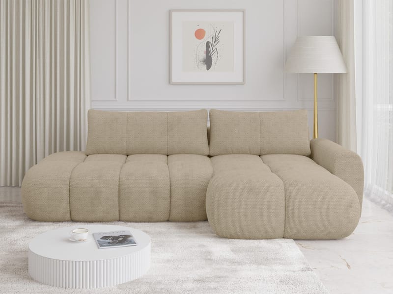 Handu 4-sits Divansoffa Höger - Möbler - Soffa - Bäddsoffa - Hörnbäddsoffa