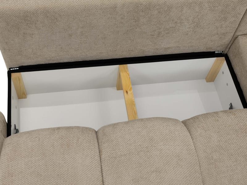 Handu 4-sits Divansoffa Vänster - Möbler - Soffa - Bäddsoffa - Hörnbäddsoffa