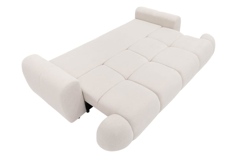 Handu Bäddsoffa 3-sits - Vit - Möbler - Soffa - Bäddsoffa - 3 sits bäddsoffa