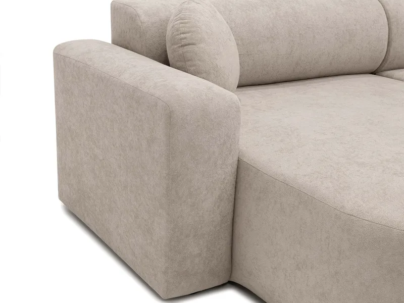 Hanish Bäddsoffa Dubbeldivan 5-sits - Beige - Möbler - Soffa - Bäddsoffa - U bäddsoffa