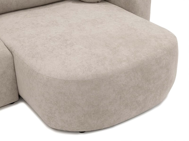 Hanish Bäddsoffa Dubbeldivan 5-sits - Grå - Möbler - Soffa - Bäddsoffa - U bäddsoffa