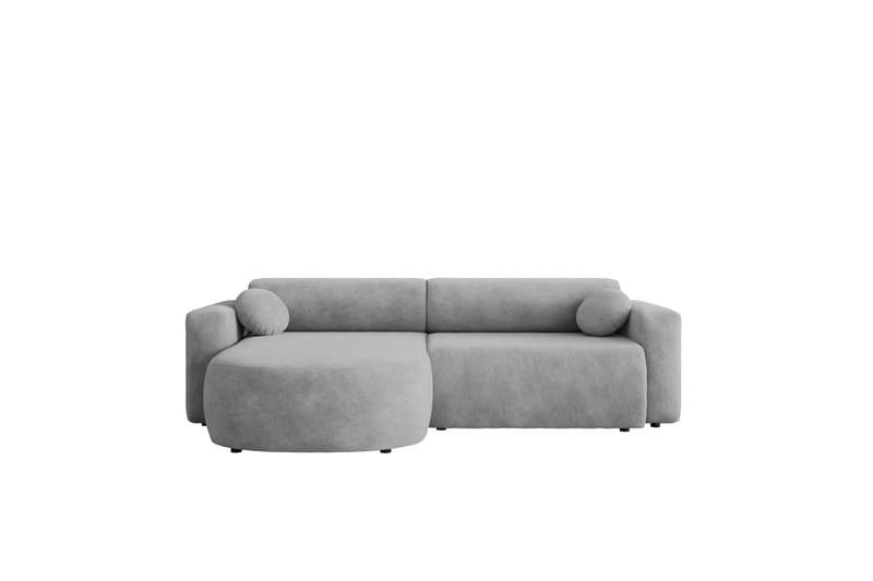 Hanish Bäddsoffa med Divan 3-sits - Grå - Möbler - Soffa - Bäddsoffa - Bäddsoffa divan