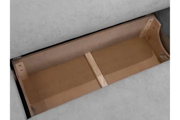 Hanish Bäddsoffa med Divan 3-sits - Grå - Möbler - Soffa - Bäddsoffa - Bäddsoffa divan